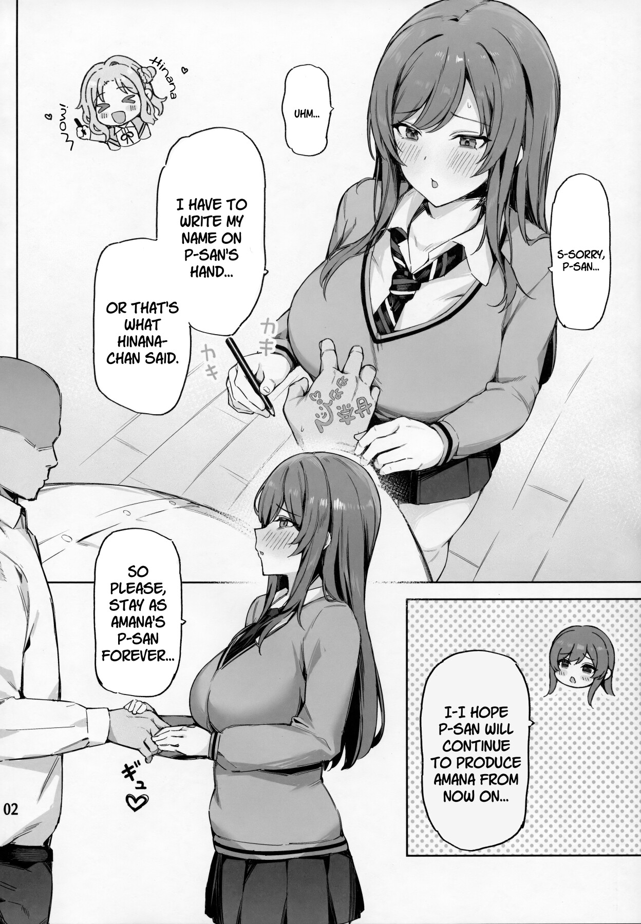Hentai Manga Comic-283 idols whose love is heavy-Read-3